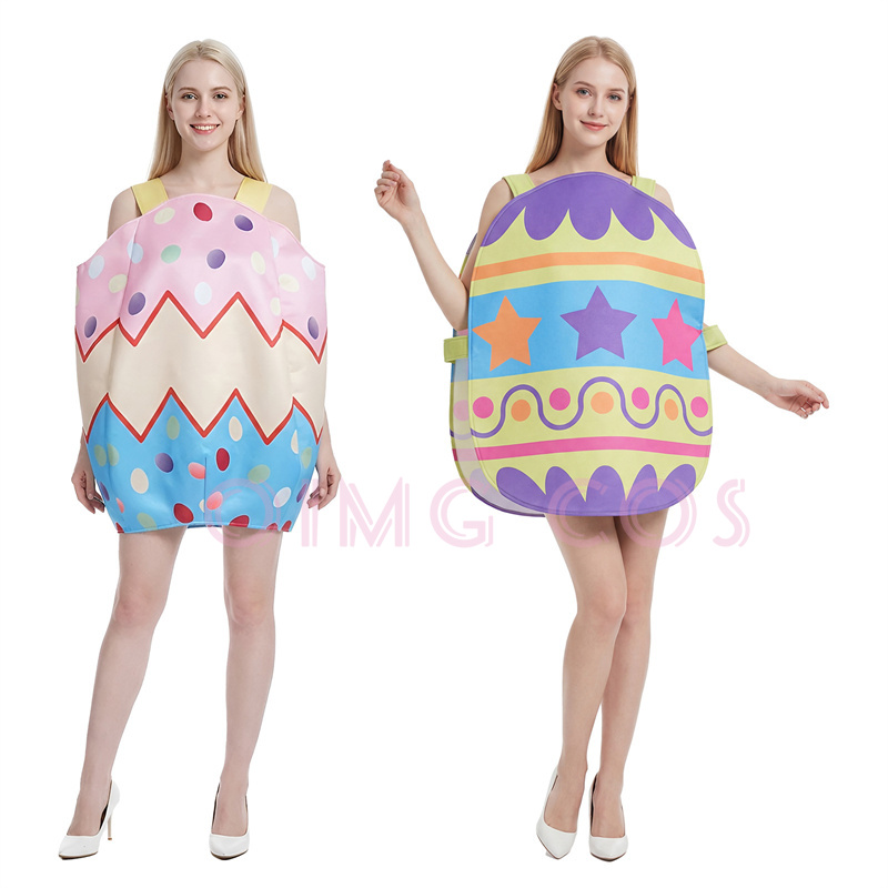 Party Games Easter Egg - ハロウィンコスプレ イースターエッグパーティー コスチューム カーニバルユニフォーム ハロウィンコスチューム アニメ