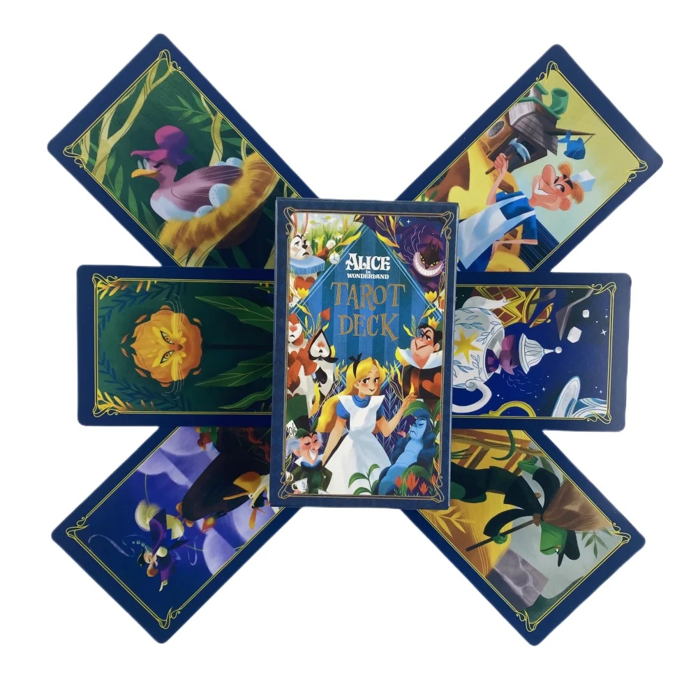 Party Games Alice In Wonderland - 不思議の国のアリス タロットデッキ カード 預言 運命 占いデッキ