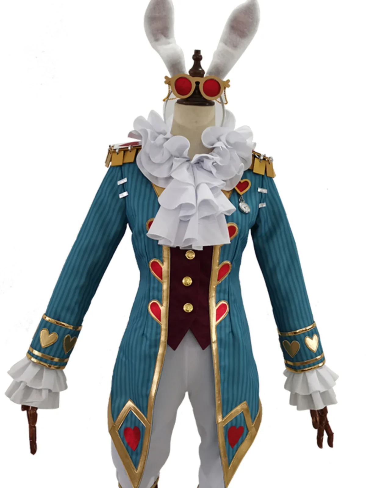 Party Games Alice In Wonderland - アイデンティティ V ミスターホワイトウサギ不思議の国のアリスコスプレ衣装 Cos ゲームアニメパーティー制服ハロウィンプレイ役割服服