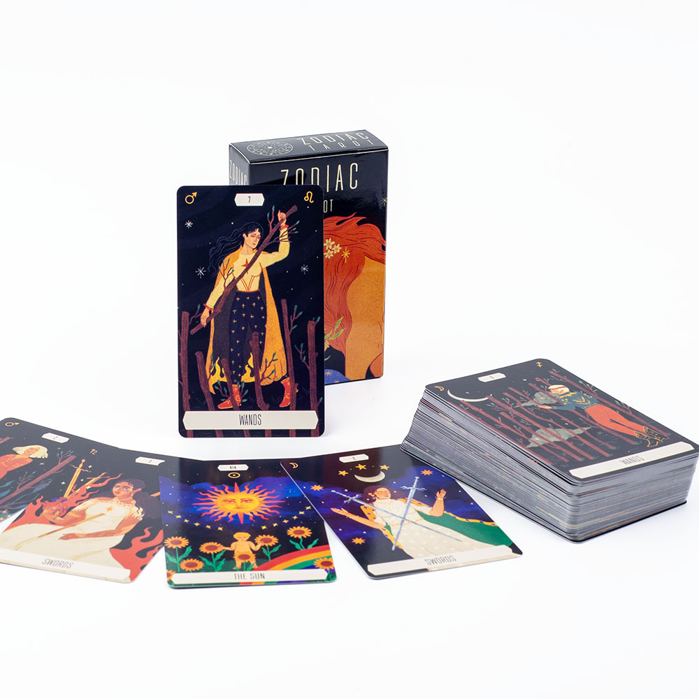 Zodiac Party Games - 占いと占いのための干支タロットカード,占いと占いのゲーム,パーティーボードゲーム,10.3x6cm
