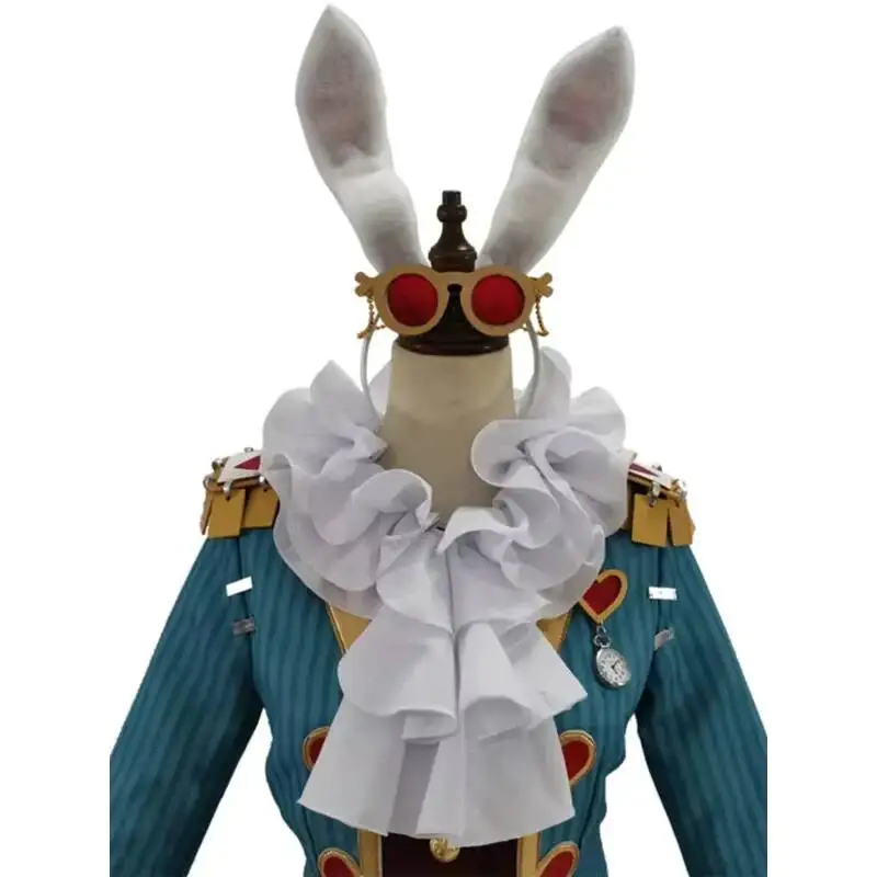 Party Games Alice In Wonderland - 3'x,4'f\6/5;e,8\v,5/Identity V ミスター・ホワイト・ラビット 不思議の国のアリス コスプレ衣装 コスゲーム