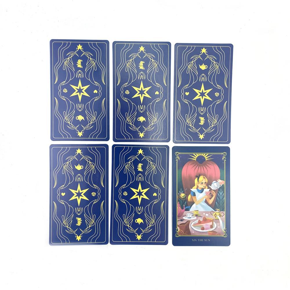 不思議の国のアリス タロットデッキ カード 預言 運命 占い - Party Games Alice In Wonderland のレビューと価格