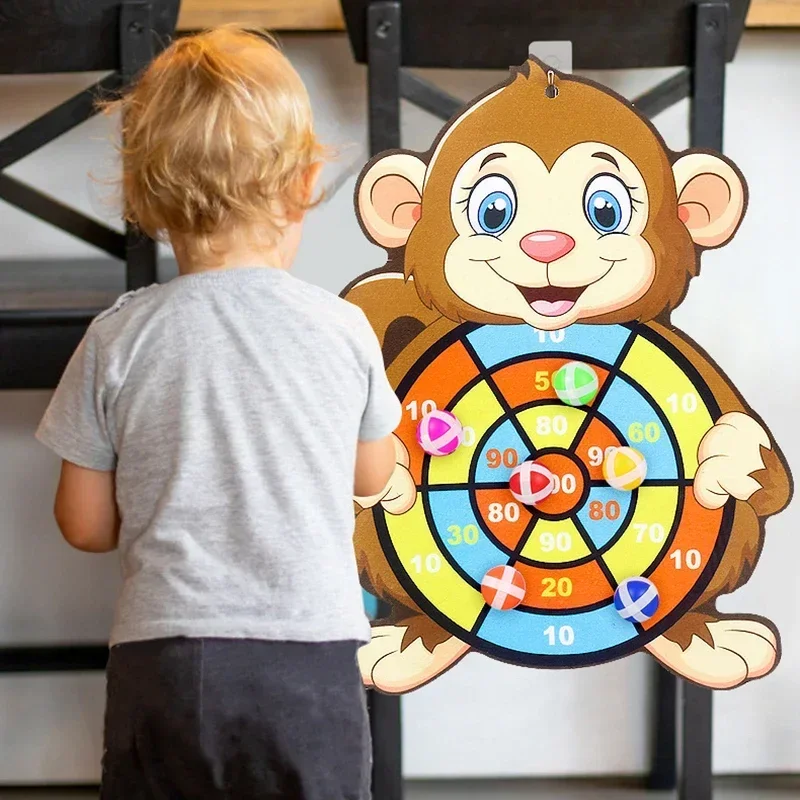 教育ゲームダーツボードスティッキーボールダーツ子供のおもちゃ - Party Games At Home のレビューと価格