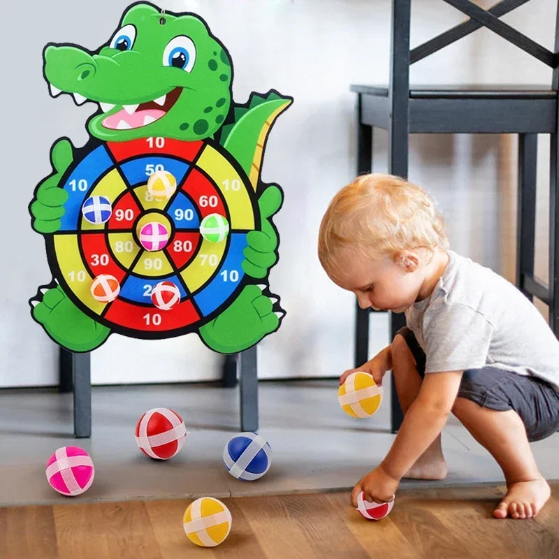 教育ゲームダーツボードスティッキーボールダーツ子供のおもちゃ - Party Games At Home のレビューと価格