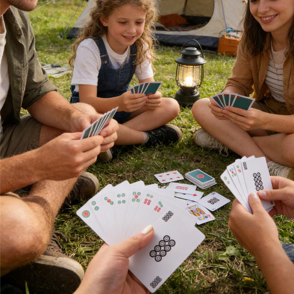 144枚の麻雀牌セット、2個のサイコロ付き、伝統的な中国ゲー - Party Games At Home のレビューと価格
