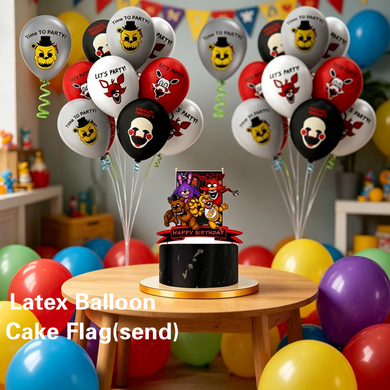FNAF フレディゲームファミリーテーマ集会装飾ハッピーバー - Party Games Adult Birthday のレビューと価格