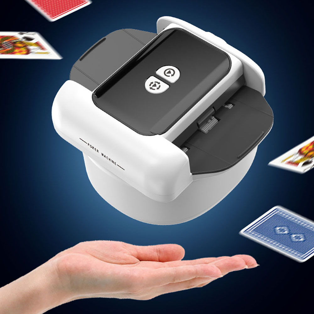 充電式自動カード シャッフル マシン電動ポーカー カード シ - Party Games At Home のレビューと価格