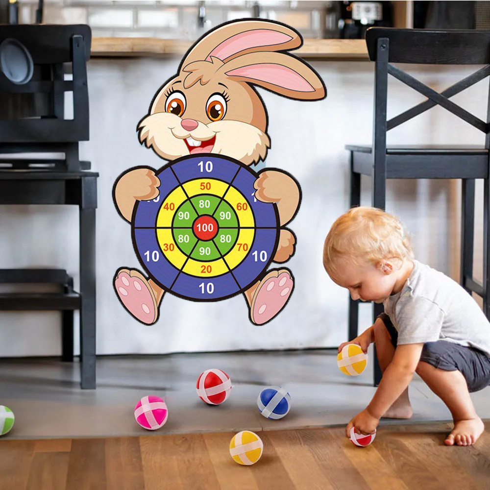 教育ゲームダーツボード子供のおもちゃスティッキーボールダーツ - Party Games At Home のレビューと価格