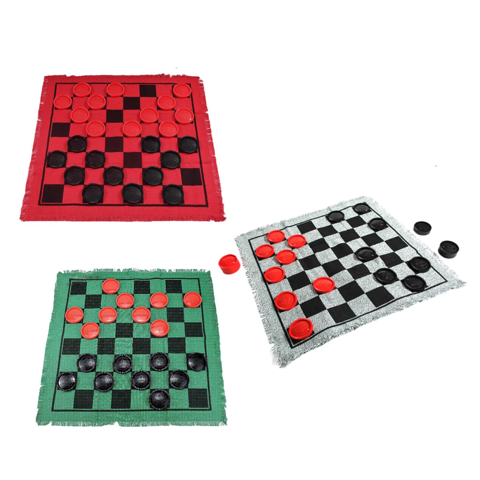 ジャイアントチェッカーボードゲームセット、クラシック3 in - Tic Tac Toe Giant のレビューと価格