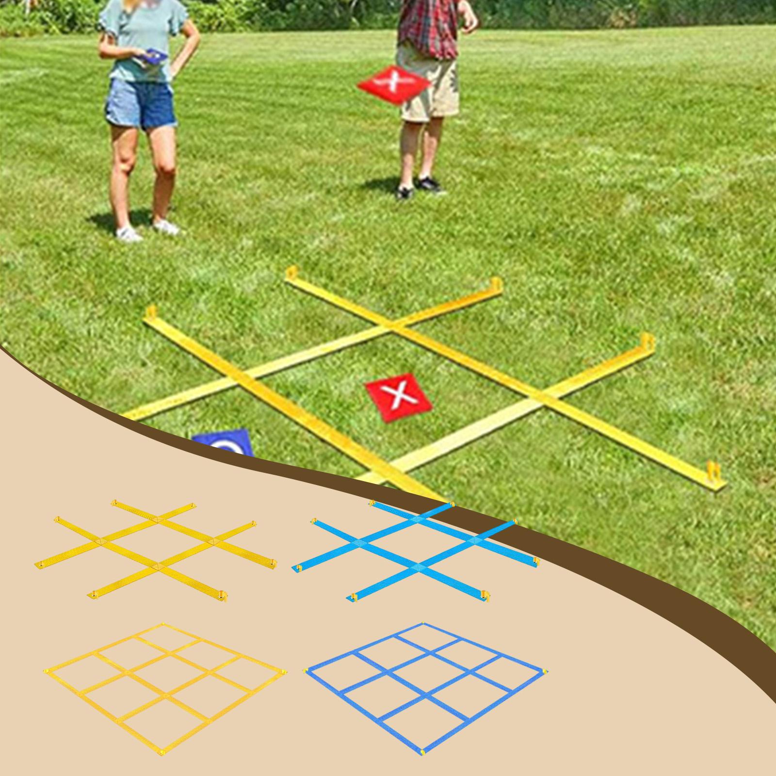 巨大な三目並べ屋外ゲーム、裏庭ゲーム、公園でのバーベキューエ - Tic Tac Toe Giant のレビューと価格