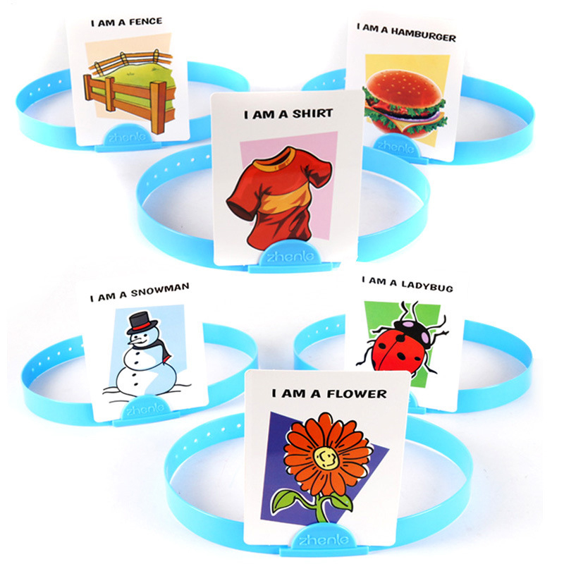 キッズ面白いカードボードゲームおもちゃ私は誰か当ててください - Party Games At Home のレビューと価格