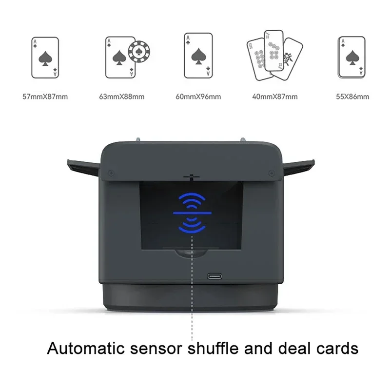 5200mAh 360 °   回転式カードシャッフラー 2 - Party Games Using Cards のレビューと価格