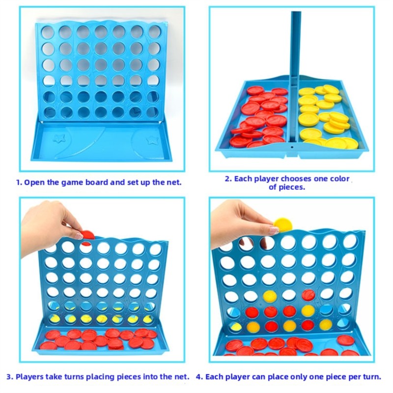 3D 4連ボードゲーム 子供向け 親子インタラクティブ卓上お - Party Games At Home のレビューと価格