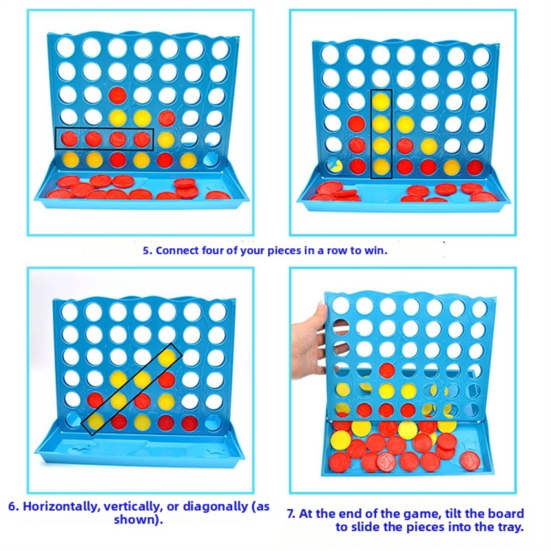 3D 4連ボードゲーム 子供向け 親子インタラクティブ卓上お - Party Games At Home のレビューと価格