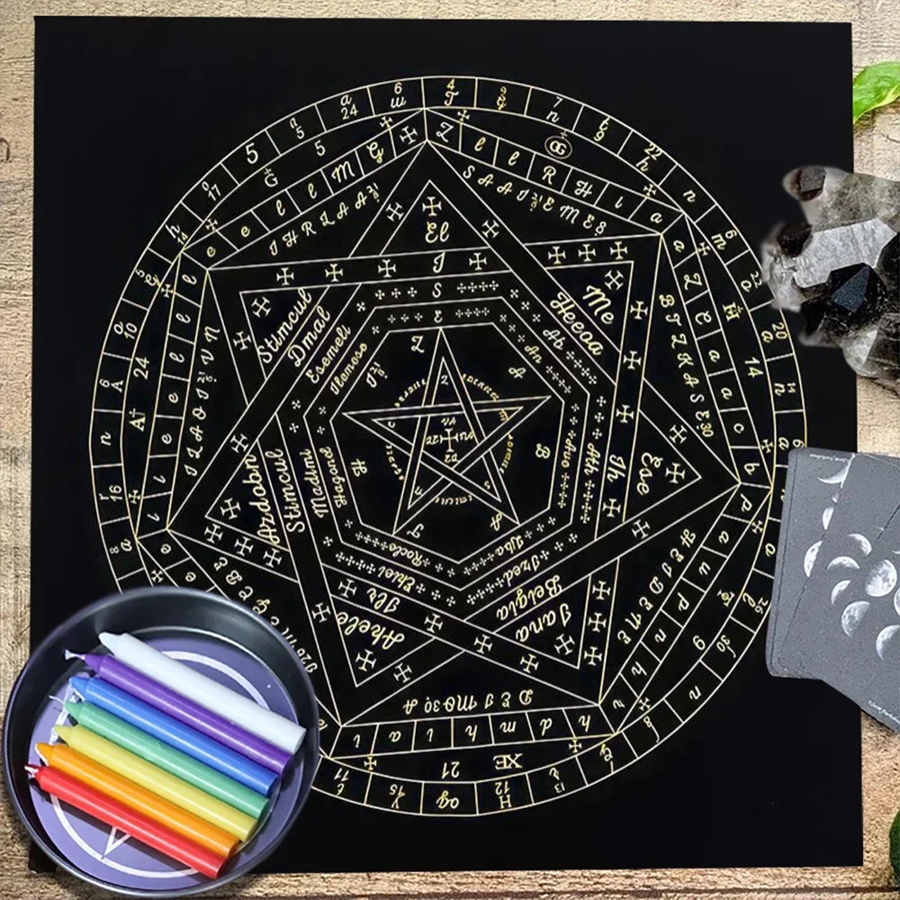 タロットカードテーブルクロス シギル・デ・アエメス 星座の輪 - Zodiac Party Games のレビューと価格