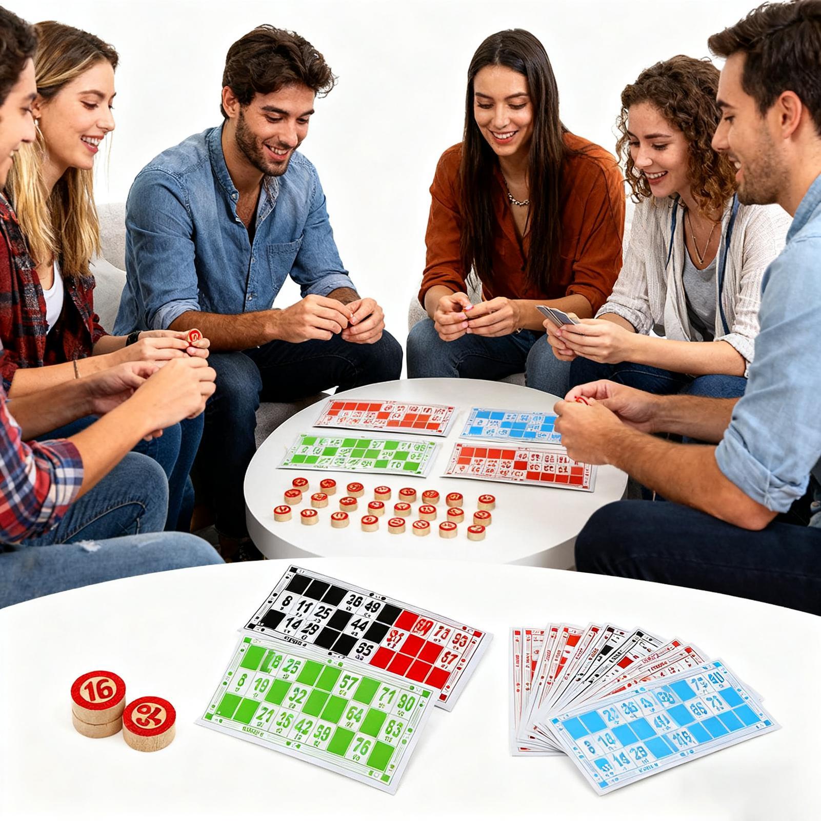 ビンゴセット 面白い教育的インタラクティブなヴィンテージ大型 - Party Games For Large Groups のレビューと価格