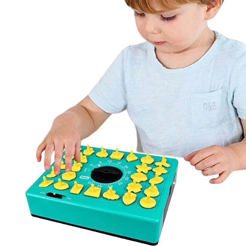 子供用タイムボードパズル教育用テーブルトイHapeマッチング - Party Games At Home のレビューと価格